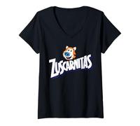 Femme Zurcarnitas Funny Mexican Saying Mexico Latin Humor Gifts T-Shirt avec Col en V