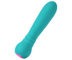 FemmeFunn - mini vibromasseur puissant - silicone turquoise