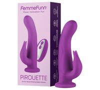 FemmeFunn Pirouette - vibromasseur premium sans fil rechargeable (violet)