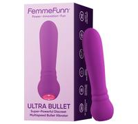 FemmeFunn - vibromasseur bullet puissant - silicone violet