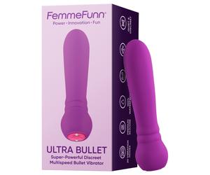 FemmeFunn - vibromasseur bullet puissant - silicone violet