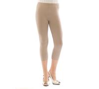 Femmes 3/4 Capri Leggings Pantalon en Coton Lingerie