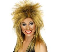 Femmes 80s 1980s Rock Diva Déguisement Perruque Gingembre/Roots Tina Neuf Par