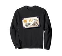 Femmes Agriculture Étudiante majeure Agronomie de Remise des diplômes Sweatshirt