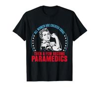 Femmes ambulancières égales Fortes Premières intervenantes T-Shirt Graphique avec Valeur