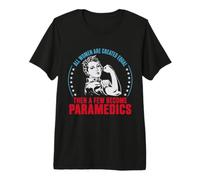 Femmes ambulancières égales Fortes Premières intervenantes T-Shirt Haut de Gamme