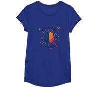 Femmes autistes : câblage différent, même Sensibilisation T-Shirt, Fille, Bleu Royal, XS