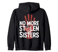 Femmes autochtones MMIW I Wear Red for My Sisters Sweat à Capuche
