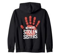 Femmes autochtones MMIW I Wear Red for My Sisters Sweat à Capuche