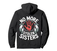 Femmes autochtones MMIW I Wear Red for My Sisters Sweat à Capuche