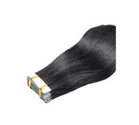 Femmes Bande Invisible droite dans l'extension de cheveux humains 20 pièces bande la trame peau d'extension Extensions de cheveux à bandes adhésives