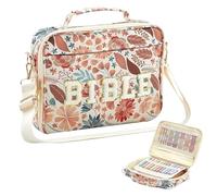 Femmes Bible Tote Sac - Fleurs imprimées transporte le boîtier Ajustement des bibles de bandoulière CHENILLE CONCEPTION DE CONCEPTION DES CONCEPTIONS | Bible transporte un fourre-tout pour les enseign