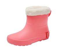 Femmes Bottes de Pluie Caoutchouc Femme Botte Jardin Extérieure Jardinage Chaussures Tendance pour l'extérieur en Légères et Transparentes Polyvalentes