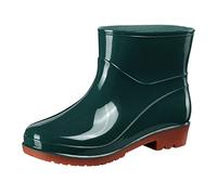 Femmes Bottes de Pluie Semi-compensées jardin confortables et robustes Chaussures Travail pour l'extérieur Finitions qualité supérieure Avec tige moyenne idéales la