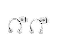 Femmes Boucles d'oreilles Hommes Titane, Boucles d'oreilles étalon