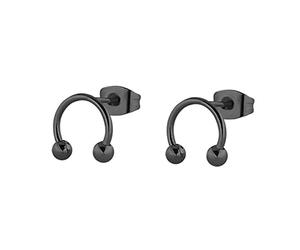 Femmes Boucles d'oreilles Hommes Titane, Boucles d'oreilles étalon