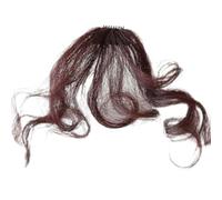 Femmes Bouclés Frange Toppers Fille Usage Quotidien Toupet Perruques Extensions De Cheveux Toupet Pour Couvrir La Perte Blanche Usage Quotidien Postiche Bouclée Pour Les Femmes