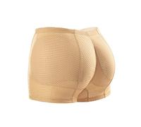 Femmes Bout à Bout rehausseur de Fesses Corps Shaper Faux Cul carré rembourré Culotte Shapewear Hanche Ascenseur Shorts Taille Moyenne Basse