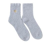 Femmes Casual Chaussettes Coeur Mignon Imprimer Coton Dame Chaussette Confortable Doux Chaud Chaussettes d'hiver Fille Marron