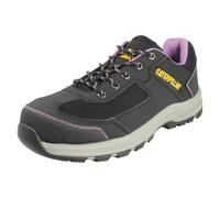 Femmes Caterpillar Lacet Bout en Acier Coupe Large Chaussures Travail Elmore St