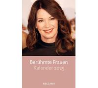 Femmes célèbres. Calendrier 2025 : agenda de poche de haute qualité avec calendrier hebdomadaire et ruban marque-page et 12 biographies de femmes extraordinaires