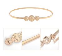 Femmes Chaîne de Taille, Avatar beauté rétro Chaîne Ceintures Pour Robe Chaîne En Métal élasticité Ceinture de Chaîne Ceinture Chaîne de Ventre de Taille pour tous les jours, fête ou festival