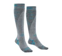 Femmes chaussettes Bridgedale Ski Poids moyen+ stone/grey/040 S (3-4.5 UK)