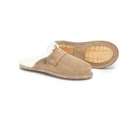 Femmes Chaussons Cuir Véritable Peau de Mouton Avec Laine D'Agneau D021
