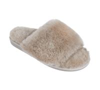 Femmes Chaussons Cuir Véritable Peau de Mouton Chaussons Laine Doublé D010/01