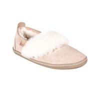 Femmes Chaussons Cuir Véritable Peau de Mouton Chaussons Laine Doublé D012/02