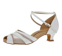Femmes Chaussures de Danse/Chaussures de Mariage 102-011-033 - Cuir/Mesh Blanc - 4,2 cm Spanish - Special Edition [UK 3]