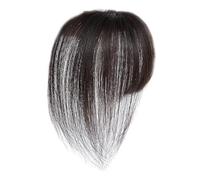 Femmes Cheveux Humains | 25 Cm Natural Bang Toppers Coiffures | Clip De Poils Bangs | Topper De Cheveux Réel Invisible Avec Poitrine De Perruque Réglable Naturals Pour Couverture De Style, De Cosplay
