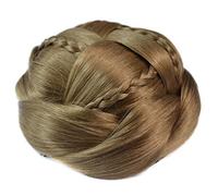 Femmes Chignon Chouchous Synthétique Chouchou Chignon Chignon Donut Exquis Chignon Tressé Tresses À Plusieurs Niveaux Postiches Clip In Hair Bun Party Wedding Cosplay Extensions Bun Hair (J18)