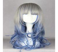 Femmes Cosplay perruque Kawaii cheveux Lolita perruques Halloween femmes Cosplay fête dégradé couleur longue perruque