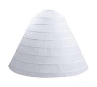Femmes Crinoline Jupon 8 Jupe cerce Une Ligne de glissadeur de Plancher la Longueur du Sol pour Robe Bal Robe mariée en Demi-Glissade pour Femmes