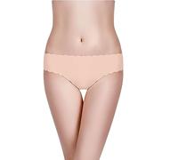 Femmes Culotte en Coton Taille Basse Doux et Confortable Mince Culottes Bikini Décontracté Slip Grande Taille Lâche et Elasticité Sexy Strings Hipster de Couleur Unie Femme Culotte