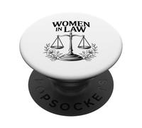 Femmes dans Le Droit Profession Juridique Forte Avocat PopSockets PopGrip Adhésif