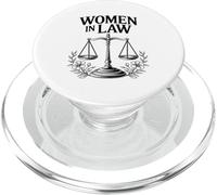 Femmes dans Le Droit Profession Juridique Forte Avocat PopSockets PopGrip pour MagSafe