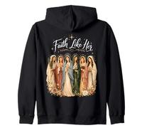 Femmes de Foi catholiques - Saints chrétiens Sweat à Capuche