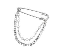 Femmes De Perles Broches Colons À Revers À Revers Délicats Charme De Badges Pour Adolescents Et Adultes Élégant Broche Épingles Broche Perles Pour Femmes Avec