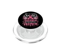 Femmes de Sensibilisation au Cancer du Sein soutenant Les survivantes PopSockets PopGrip pour MagSafe