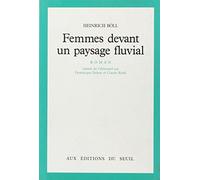 Femmes devant un paysage fluvial