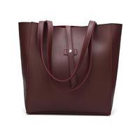 Femmes Doux Cuir Travail Fourre-Tout Sac à l'épaule Vagabond Sac à Main Grand Capacité