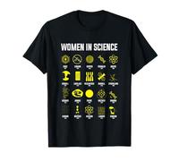 Femmes en science Cadeau Chimie Physique Femme Scientifique T-Shirt