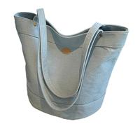 Femmes Esthétique Sac à Bandoulière DeniMs Se déplacer avec Grande Capacité Aisselles Sac à Main Mode Simple Aisselles Véritables DeniMs Le Haut Une Épaule Avec Grande Capacité, bleu clair