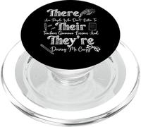 Femmes et Hommes drôles pour Professeur d'anglais PopSockets PopGrip pour MagSafe