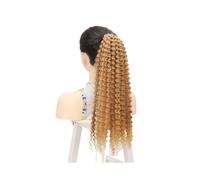 Femmes Extension capillaire synthétique bou et lâche for femme, postiche afro duveteux ample, à usage quotidien, avec anneau Utilisation quotidienne(27)