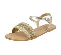 Femmes F0896 Sandales Sangle Cheville Par Leather collection Solde Maintenant