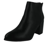 Femmes F5R1233 Bloc Talon Bottines Avec Fermeture Éclair Dos