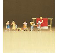 Femmes faisant le ménage (x6) - PREISER 79051 - N 1/160